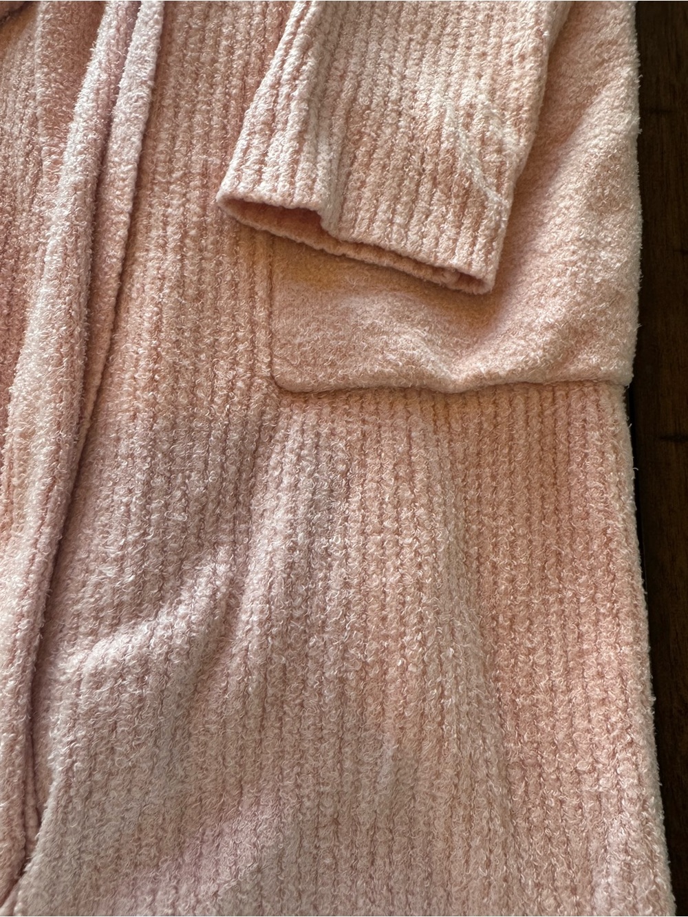 Barefoot Dreams CozyChic Lite Ribbed Robe Size Small / Medium Ultra Soft - Picture 4 of 7